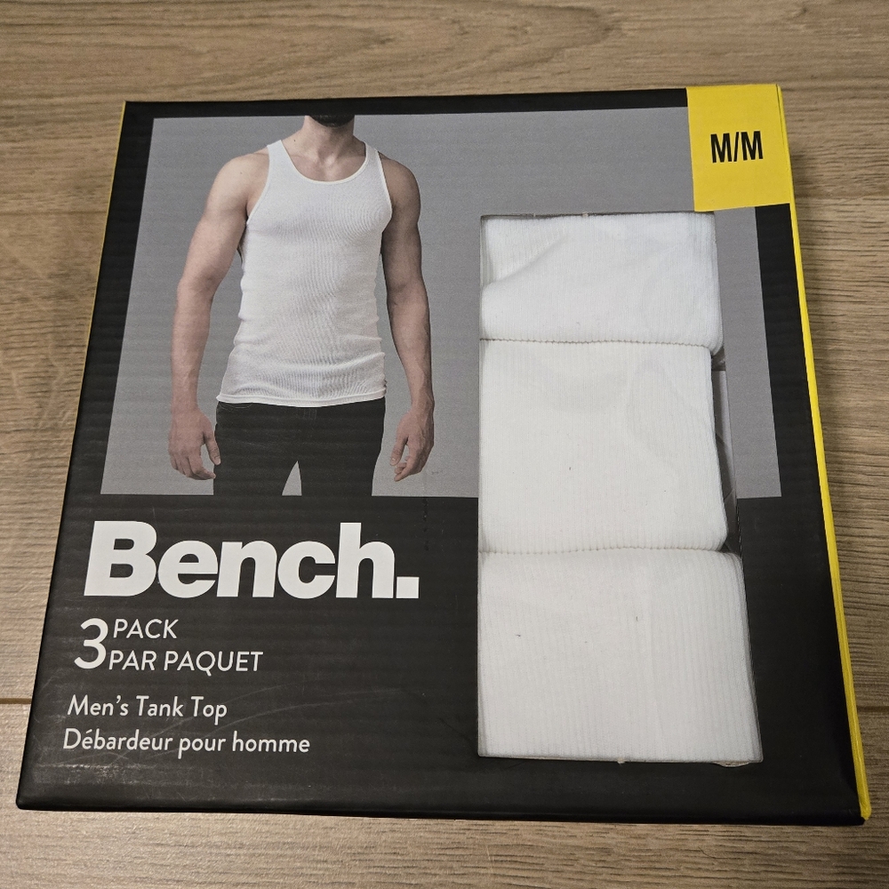 Bench White Tank Tops - Medium